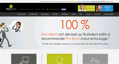 Desktop Screenshot of pro-sima.fr